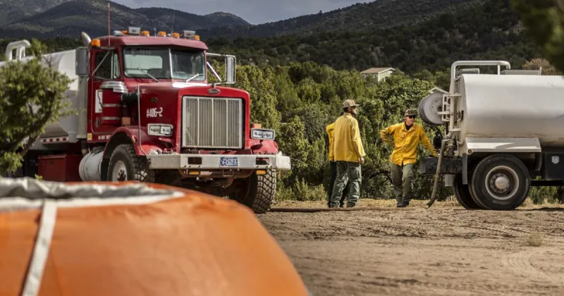 Growing Frijoles Fire spurs rising fears in nearby villages