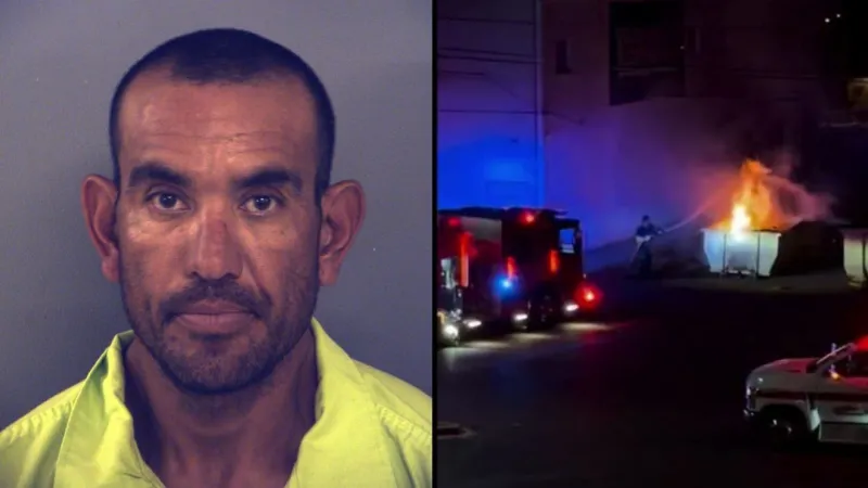 Man arrested in Central El Paso dumpster fire indicted on murder charge