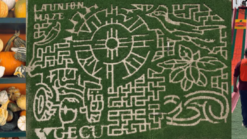 La Union Maze opens 27th fall season Sept. 26 with 13-acre tribute to NM agriculture