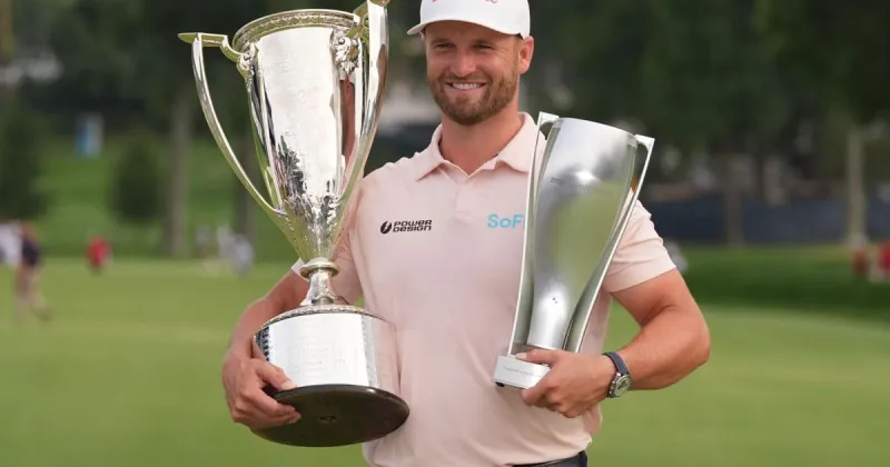 Wyndham Clark holds off McIlroy and Cantlay to capture BMW Championship for 3rd win this year