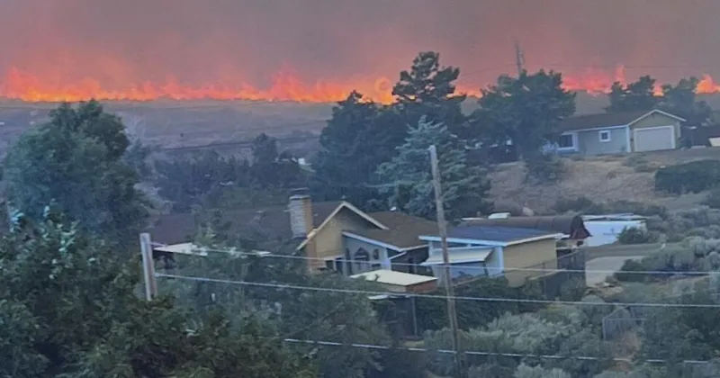 Human-caused wildfire approaches Reno, Nev., forcing thousands of evacuations