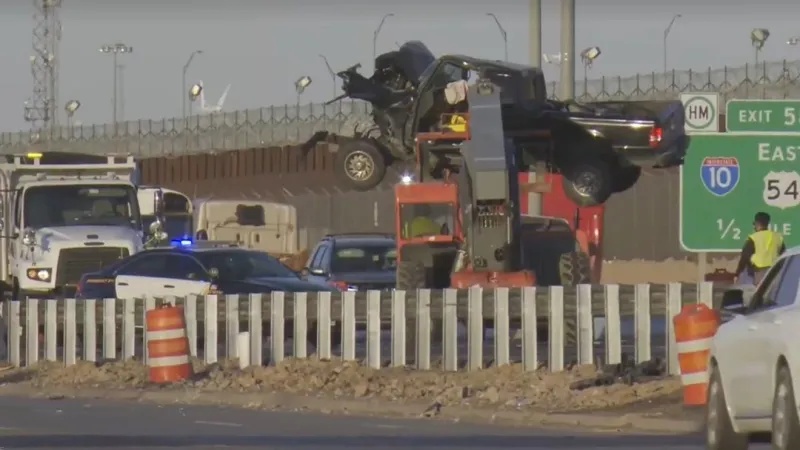 One person seriously hurt after crash shuts down Loop 375 in South Central El Paso