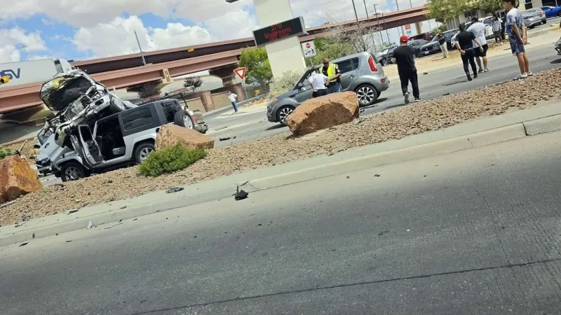 Five-vehicle East El Paso crash leaves speeding driver dead weeks later, police say