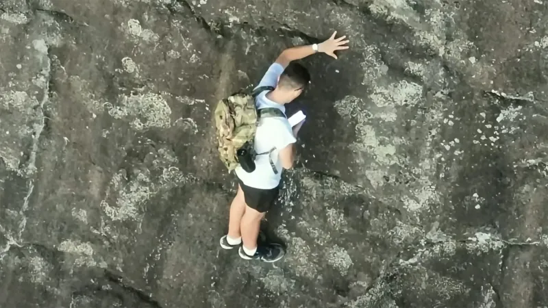 A Hiker Tried to Free Solo a Cliff in Georgia While Wearing Sneakers. Rescuers Saved Him.