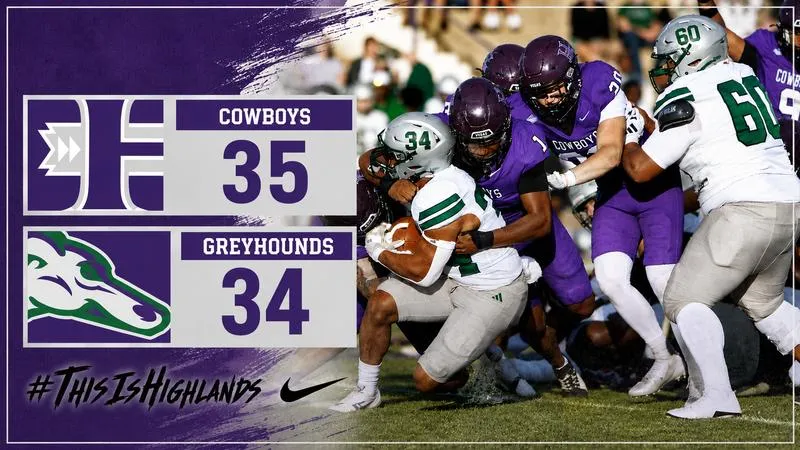 Cowboys Edge Eastern New Mexico, 35-34, In Season-Opening Thriller