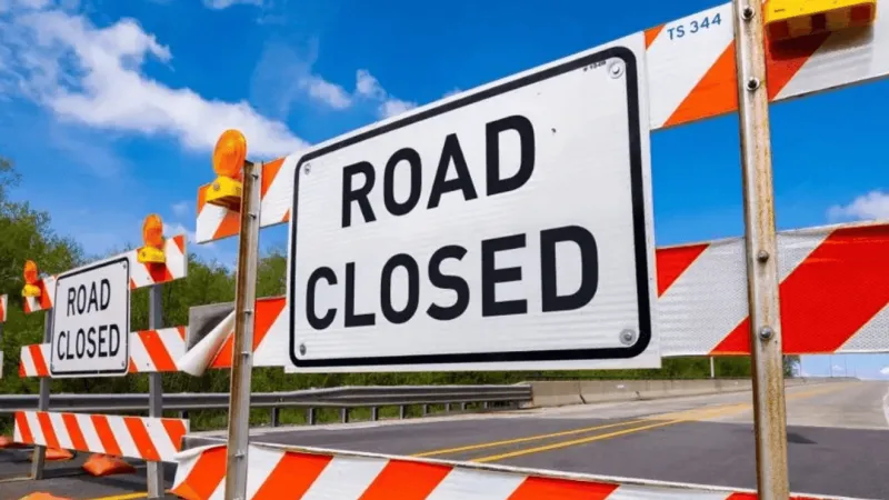 TxDOT road closures happening between August 29 and September 6