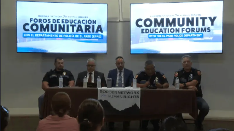 Human rights advocacy group hosts community forum with El Paso Police Department
