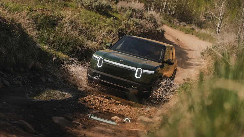 We Ripped the New Rivian R2 Through the Mountains. It's a High-Tech Dirt Rocket.
