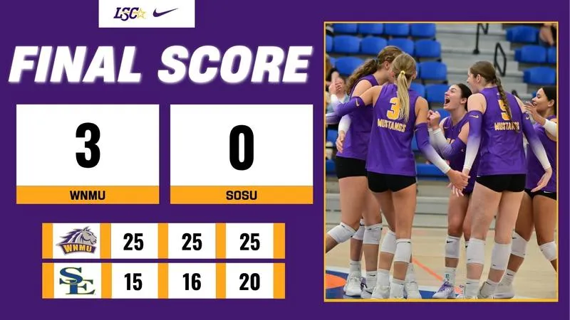 Volleyball Dominates in Straight-Set Victory