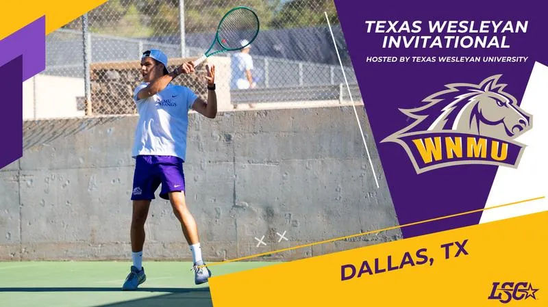 Men's Tennis Wrap up Texas Wesleyan invite with strong performances.
