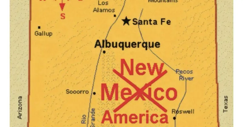 Trump social media post proposes renaming New Mexico 'New America'