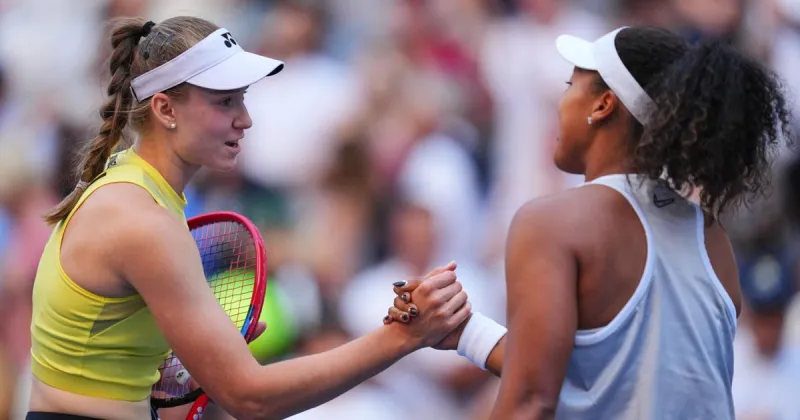 Rybakina overpowers Osaka, will face Zheng in U.S. Open quarterfinals with chance to become No. 1