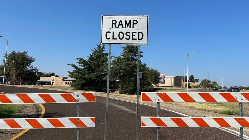 TxDOT bridge maintenance project underway at Borger's Cloverleaf Interchange