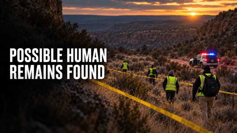 Possible human remains found during search in Armstrong County