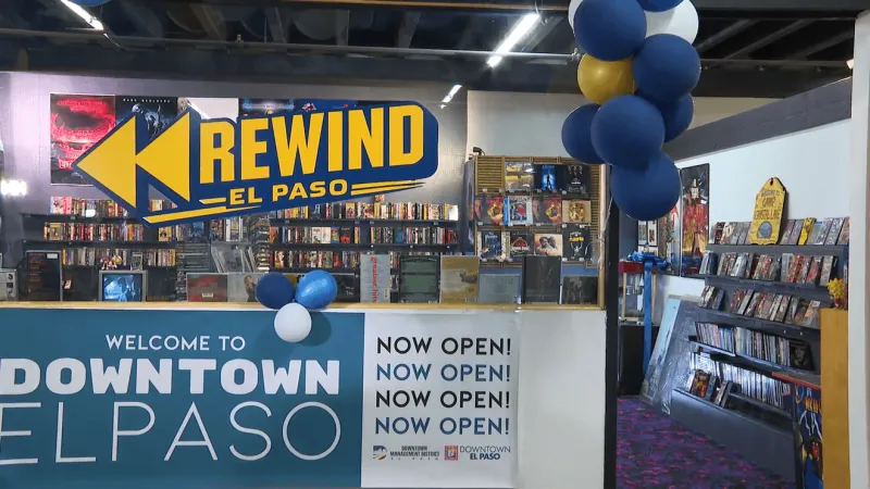 Rewind El Paso opens downtown, bringing back the classic video store era