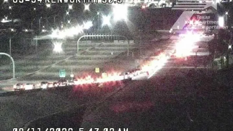 All northbound lanes closed after collision at US-54 and Sean Haggerty