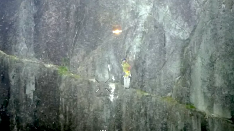 A Climber Was Stuck on a Stawamus Chief Cliff. A Flying Drone Delivered a Jacket and a Rope to Save Him.
