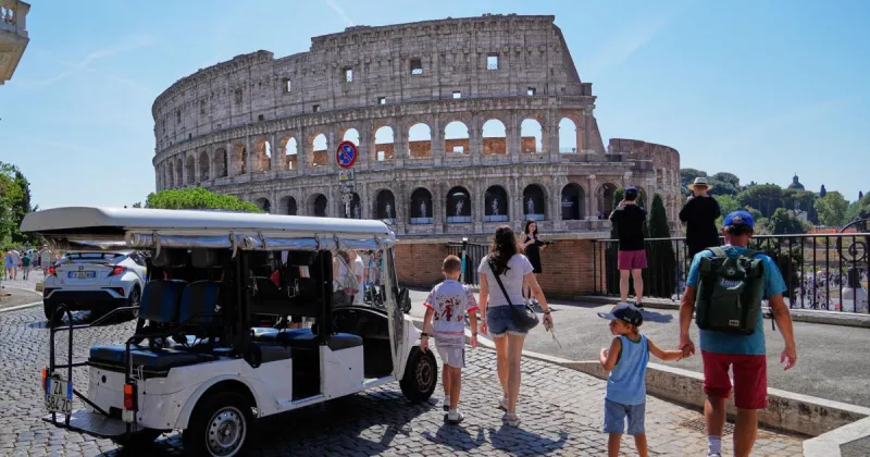 Rome mounts a crackdown on golf carts that are increasingly popular with tourists