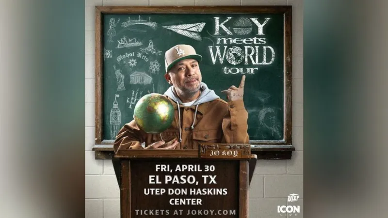 Jo Koy schedules 2027 El Paso stop at UTEP's Don Haskins Center