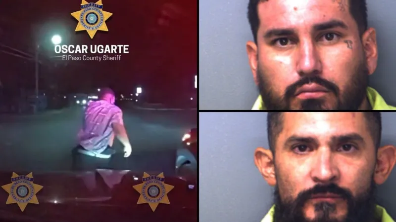 BODYCAM: Two arrested after chase in Far East El Paso