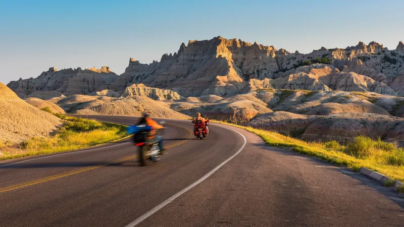 I Traded My Mountain Bike for a Motorcycle to Ride Across South Dakota's Badlands