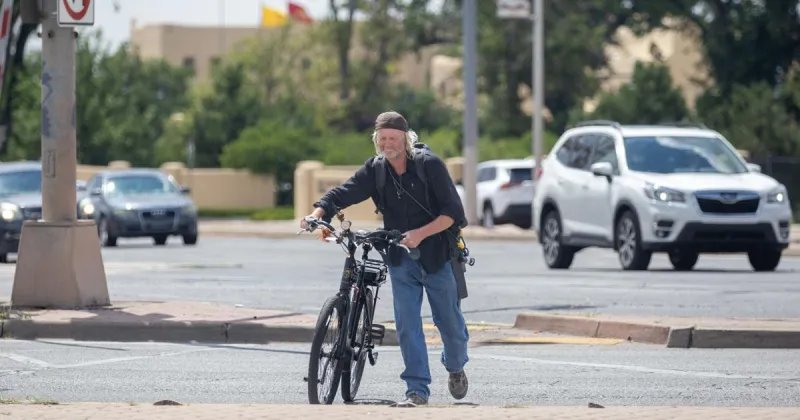 Roadwork underway on Cerrillos Road and St. Francis Drive