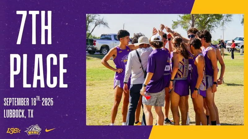 Men's Cross Country Finish Seventh at Texas Tech Open