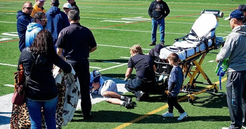 Football head injuries may cause low testosterone years later