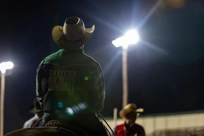 CHAMPIONSHIP SATURDAY AWAITS AFTER TWO NIGHTS OF ENMU RODEO.