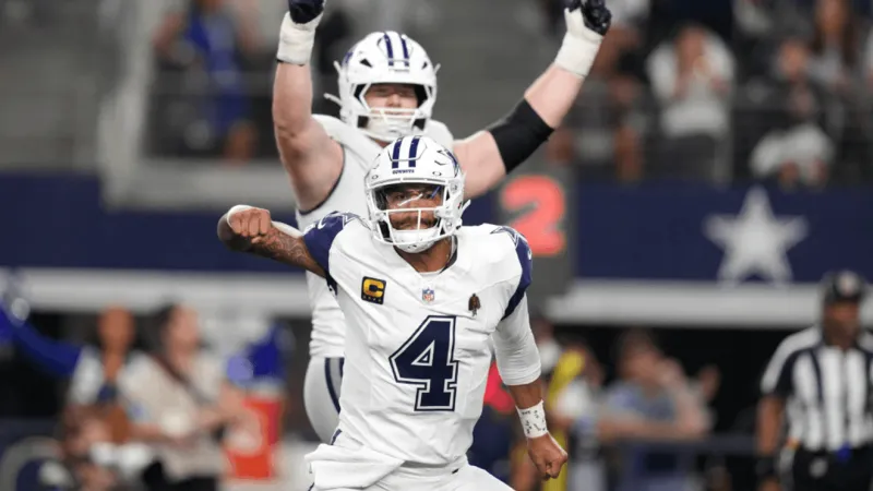 Dak Prescott breaks Tony Romo's Cowboys TD pass record in 37-20 win over Commanders