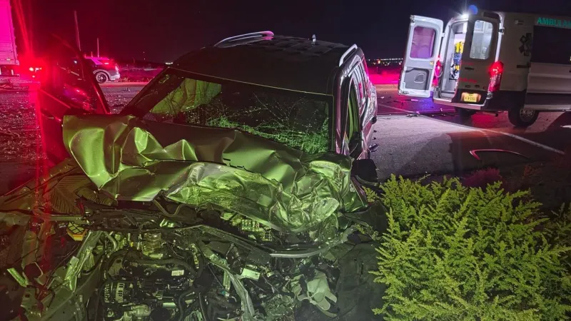 Person airlifted with serious injuries after Anthony semi-SUV crash