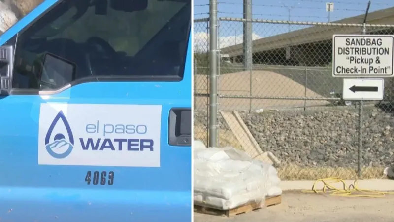 El Paso Water offers free sandbags at two pickup sites ahead of heavy rain