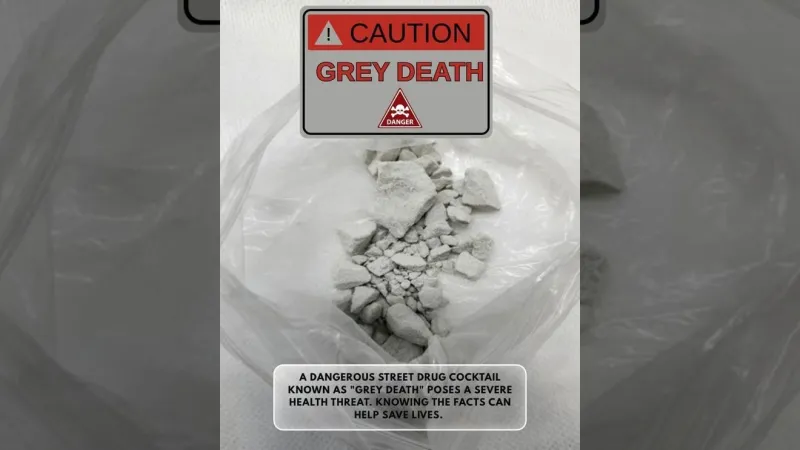 El Paso police warn of deadly street drug cocktail called 'grey death'
