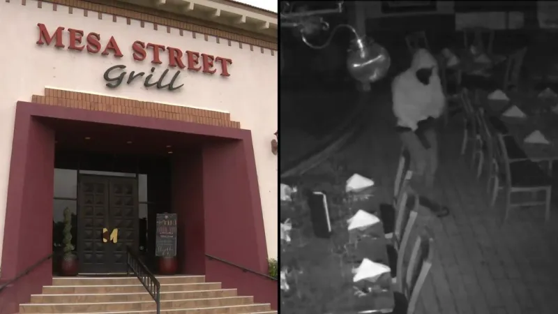 CAUGHT ON CAM: West El Paso restaurant robbed; safe taken, $2.5K stolen