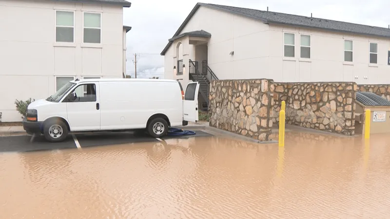 Cleanup, damage assessments underway after apartments flood in northeast El Paso