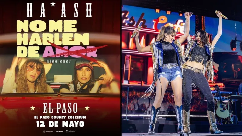 Ha*Ash returns to El Paso with new 2027 tour