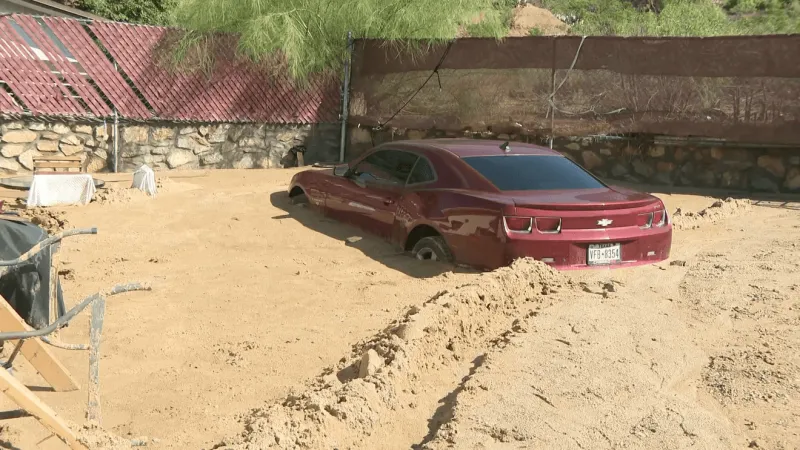 El Paso family displaced after hillside runoff damages Lower Valley home