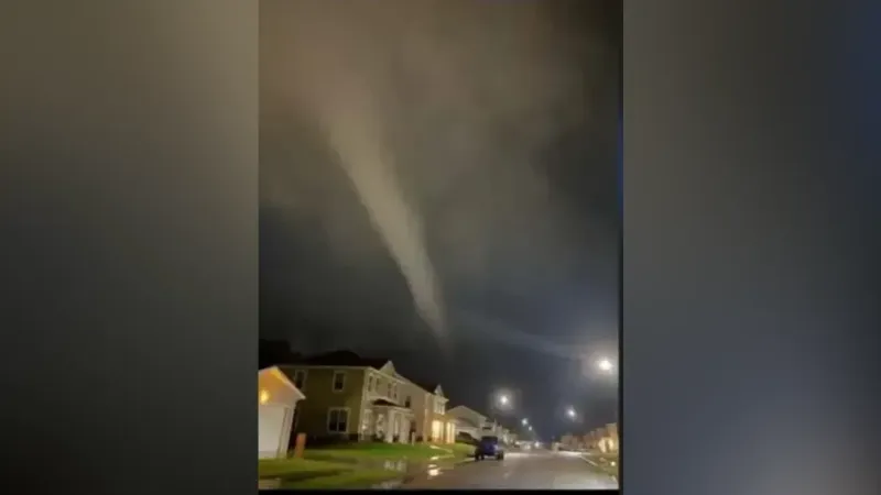 Gallery: Possible tornado in southern Curry County
