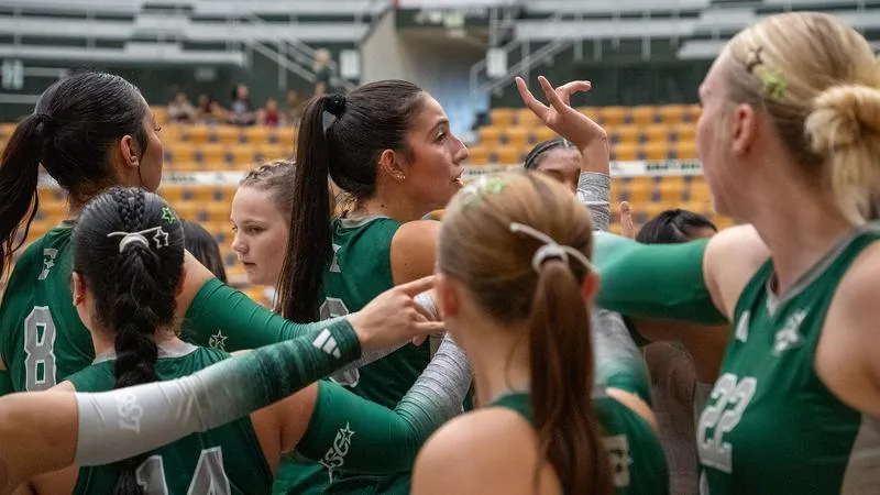 ENMU Volleyball Drops Match to Texas Woman's