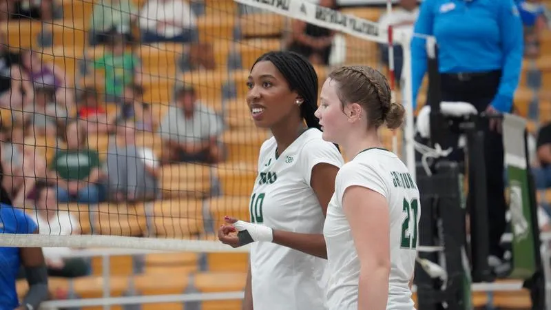 Eastern New Mexico Volleyball Falls to Dallas Baptist