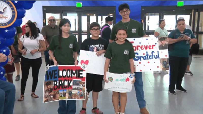 Rio Grande Honor Flight return draws hundreds to El Paso airport to welcome veterans home