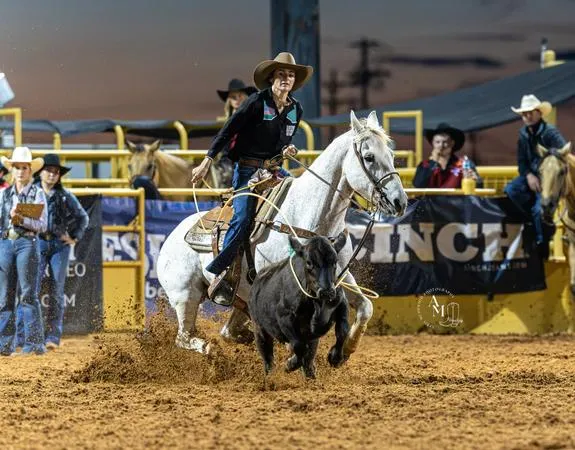 Mia Box Wins NMJC Rodeo Breakaway and All-Around Title; Ten Greyhounds Place