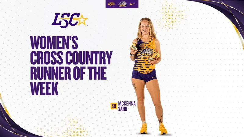 Sahd Named LSC Women's Cross Country Runner of the Week