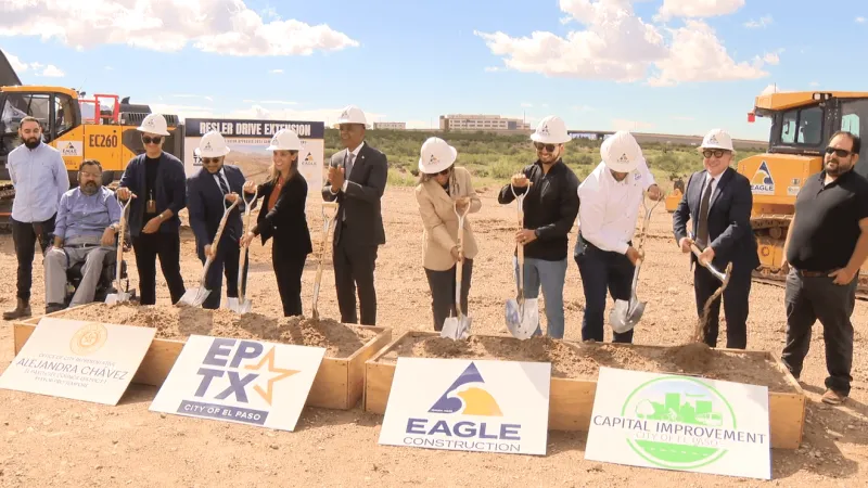 Resler Drive Extension to link both sides of Loop 375 in Northwest El Paso