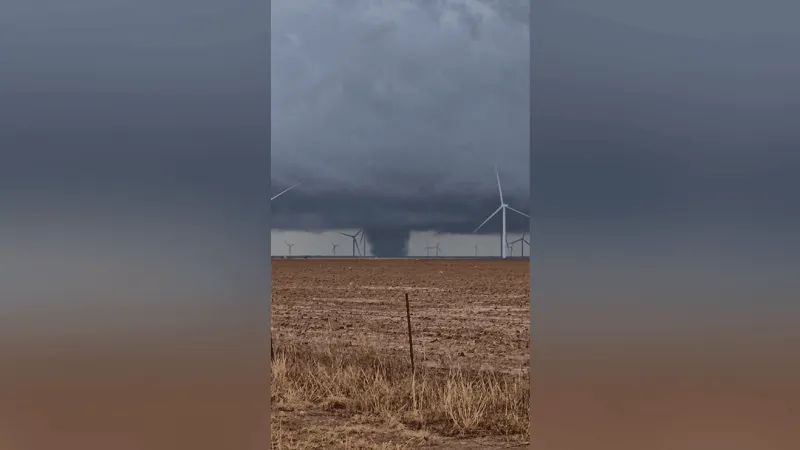 NWS confirms two tornadoes in Texas Panhandle; no damage reported