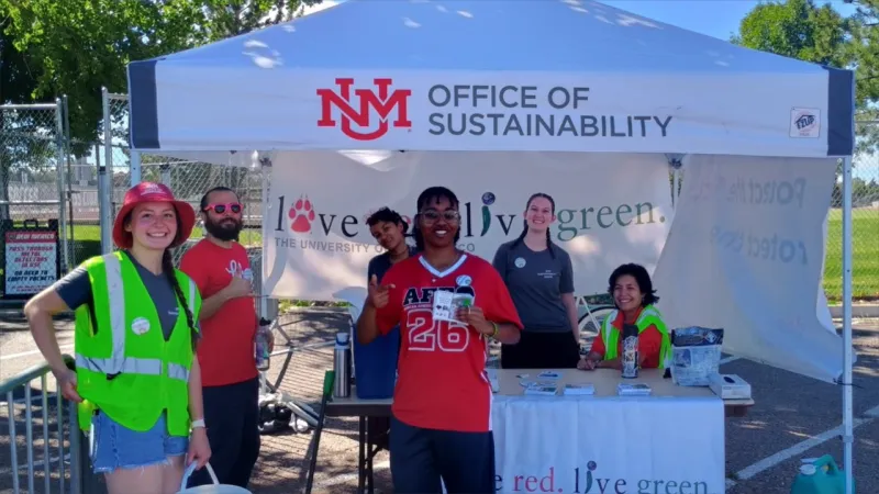 Lobos go green with a new tailgate initiative
