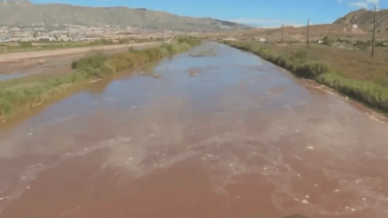 Rio Grande reaches third-highest level on record in El Paso; levees limit flooding