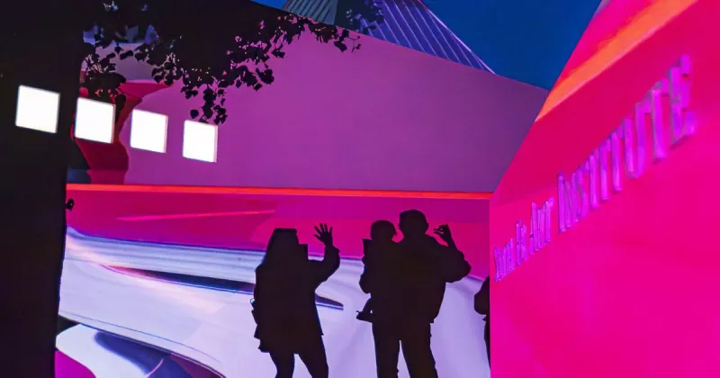 Local, national artists join forces for midtown immersive light display