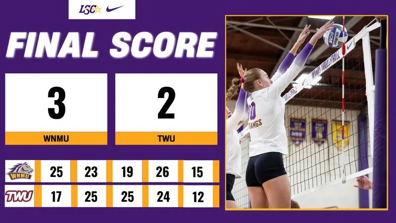 Volleyball Caps Comeback in Five-Set Thriller