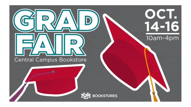 Graduation starts here: Fall Grad Fair returns Oct. 14--16